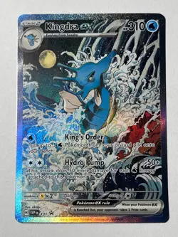 Pokemon TCG Kingdra ex 131 Scarlet Violet Black Star Promo Holo Card Near Mint - Image 2