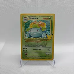 Pokemon TCG Venusaur Holo Rare Card 15/102 Celebrations 25th Anniversary NM - Image 1