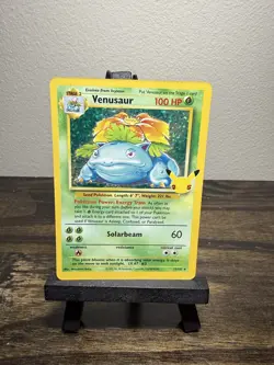 Pokemon TCG Venusaur Holo Rare Card 15/102 Celebrations 25th Anniversary NM - Image 1