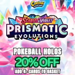 Prismatic Evolutions - Pokeball Holo Pokemon Cards - Choose your own! - Image 1