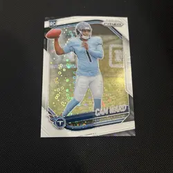 2025 Prizm Cam Ward (RC) #352 White Disco Prizm - Image 1