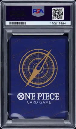 2025 ONE PIECE OP-13 MONKEY D LUFFY ENGLISH RED MANGA ALT ART PSA 10 AL2 - Image 2
