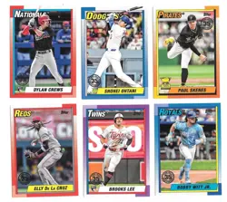 2025 Topps Series 1 1990 Topps Baseball Insert YOU PICK & COMPLETE YOUR SET - Image 1