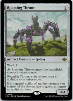 Roaming Throne 258 The Lost Caverns of Ixalan NM FOIL MTG - Image 1