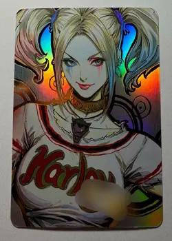 SEXY HEROINE WAIFU Harley Quinn DC ACG PREMIUM HOLO CARD NM - Image 1