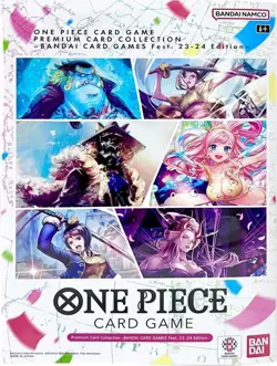 ONE PIECE PREMIUM CARD COLLECTION BANDAI GAMES FEST 23-24 ENGLISH (SEALED, NEW) - Image 1