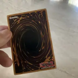 Yugioh Gorz the Emissary of Darkness Hologram Card Gold Ghost Rare - Image 2