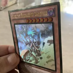 Yugioh Gorz the Emissary of Darkness Hologram Card Gold Ghost Rare - Image 4