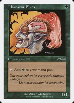 Llanowar Elves Beatdown NM Green Common MAGIC THE GATHERING MTG CARD ABUGames - Image 1