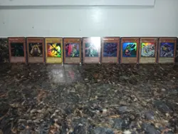 Vintage Yu-Gi-Oh Tcg Card Lot Of 9 Holos Check photos. - Image 2