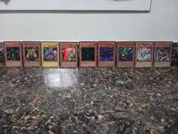 Vintage Yu-Gi-Oh Tcg Card Lot Of 9 Holos Check photos. - Image 3