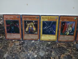 Vintage Yu-Gi-Oh Tcg Card Lot Of 9 Holos Check photos. - Image 4