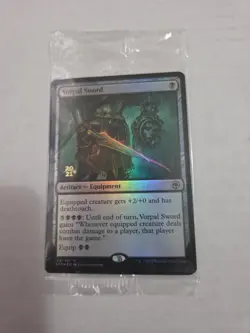 FOIL Vorpal Sword - Prerelease Cards Sealed (PRE) MTG - Image 1