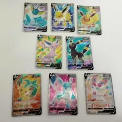 Eevee Heroes V SR Evolution line Complete set Pokemon Card S6a Japanese Mint - Image 1