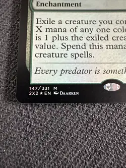 Magic The Gathering Double Masters 2022 Food Chain #0147 NM Foil - Image 2