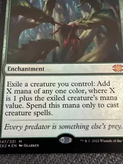 Magic The Gathering Double Masters 2022 Food Chain #0147 NM Foil - Image 4