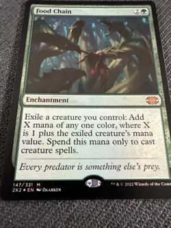 Magic The Gathering Double Masters 2022 Food Chain #0147 NM Foil - Image 5