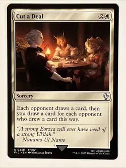 Cut a Deal Commander: Final Fantasy Non-Foil Regular MTG NM - Image 1