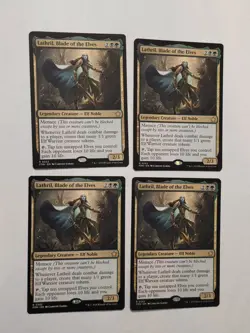 4x Lathril, Blade Of The Elves - Foundations - Near Mint - Magic the Gathering - Image 1