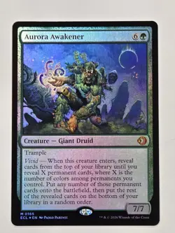 Aurora Awakener Lorwyn Eclipsed Foil #165 - Image 1