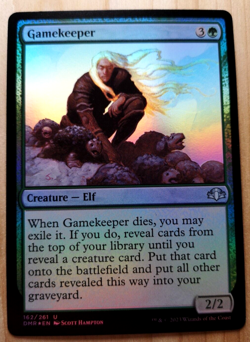 Gamekeeper - Foil - Dominaria Remastered - NM - EN - 162 - Image 1