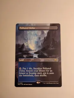 Polluted Delta (Borderless) Modern Horizons 3 Regular - Image 1