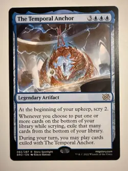 The Temporal Anchor [The Brothers' War] Near Mint Mtg - Image 1
