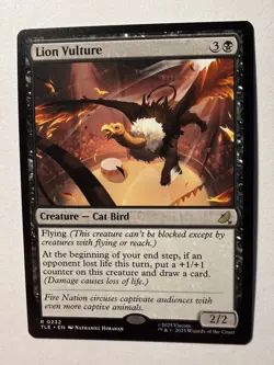 MTG - Lion Vulture - TLE 0232 - Avatar: The Last Airbender - Rare - Magic - Image 1
