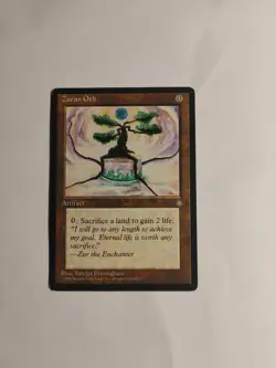 Magic The Gathering Ice Age Zuran Orb MTG TCG CCG - Image 1