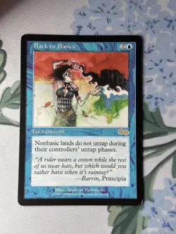 MTG, Back to Basics LP 62 Urza's Saga Regular - Image 1