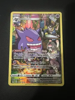 Pokemon Gengar TG06/TG30 Swsh11 Lost Origin Trainer Gallery Holo Card NM English - Image 1