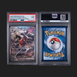 2025 Pokemon Cynthia's Garchomp ex 232/182 Sv10 Destined Rivals Holo SIR PSA 9 - Image 3