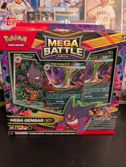 Pokemon TCG Mega Battle Deck Gengar ex New Factory Sealed w/ Haunter Promo - Image 1