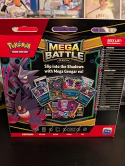 Pokemon TCG Mega Battle Deck Gengar ex New Factory Sealed w/ Haunter Promo - Image 2