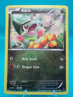 Axew 108/162 Breakthrough Pokemon TCG Reverse Holo Lightly Played - Image 1