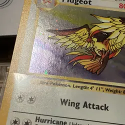 Pokemon TCG Pidgeot Base Set 2 Holo Unlimited Rare Card 14/130 LP SWIRL - Image 3