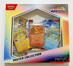 Pokemon TCG Scarlet & Violet Prismatic Evolutions Poster Collection Box🔥 - Image 1