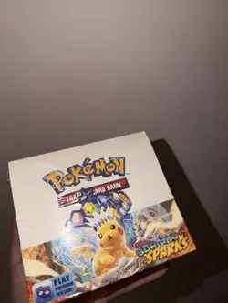 Pokemon TCG Scarlet & Violet Surging Sparks Booster Box 36 Packs, DAMAGED 🌟✅ - Image 1
