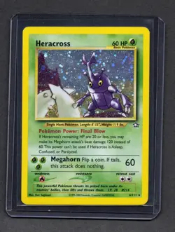Heracross - 6/111 - Neo Genesis Unlimited - Pokemon Card - LP - Image 1