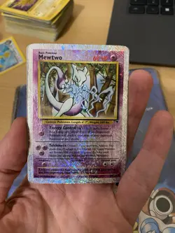 Carta Pokemon Mewtwo Legendary Collection 29/110 Reverse Holo WOTC - Image 4
