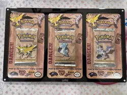 1999 Pokemon Fossil Blister Packs - Factory Sealed (Unopened) WOTC- Full Set 3 - Image 2
