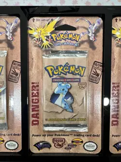 1999 Pokemon Fossil Blister Packs - Factory Sealed (Unopened) WOTC- Full Set 3 - Image 4