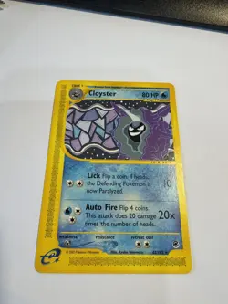 2002 pokemon expedition CLOYSTER #42 L/P NM - Image 2