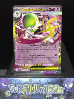 Pokemon Card Mega Gardevoir EX 060/132 Double Rare Mega Evolution Base Set NM - Image 1