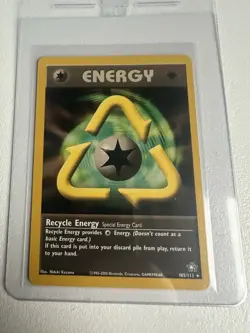 Recycle Energy 1st Edition 105/111 Neo Genesis Rare WOTC Vintage Pokemon - Image 1