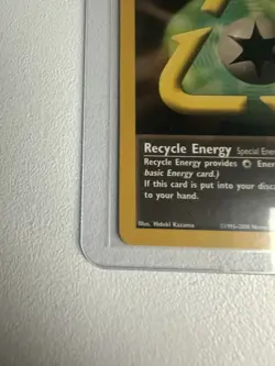 Recycle Energy 1st Edition 105/111 Neo Genesis Rare WOTC Vintage Pokemon - Image 2