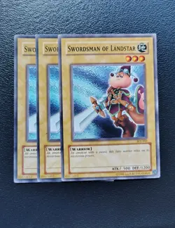 Yu-Gi-Oh - Swordsman Of Landstar 3X - Full Playset - Image 1