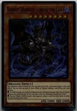Darkest Diabolos, Lord of the Lair Ultra Rare Structure Deck: Lair of Darkness S - Image 1