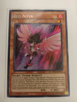 Yugioh Red Nova - DRL3-EN017 - Secret Rare - 1st Edition NM - Image 1