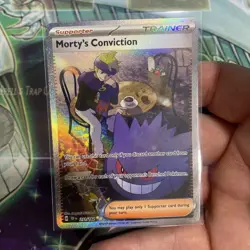 Pokemon TCG Morty's Conviction Scarlet & Violet Temporal Forces 211/162 NM - Image 1